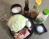 Foto del paso 1 de la receta: Okonomiyaki ~Panqueque Salado Estilo Japonés~