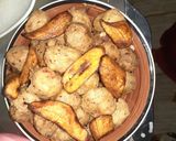 Yam balls and plantainmatakin girki2 hoto