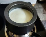 A picture of step 3 of Hot Mocha coffee.