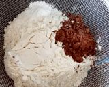 रेड वेलवेट कुकिज (red velvet cookies recipe in marathi) रेसिपी स्टेप 3 फोटो