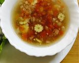 A picture of step 2 of Light veggie soup.