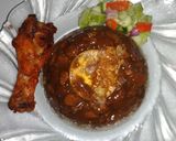 Foto langkah ke 7 dari resep Nasi Tim sosis ayam ekonomis.