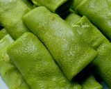 Foto langkah ke 4 dari resep Dadar Gulung Pandan Suji.