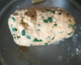 A picture of step 2 of Methi Theplas.