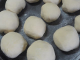 Panes de jamón y queso