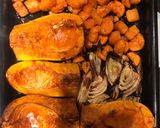 A picture of step 1 of Butternut squash soup.