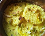 A picture of step 3 of Bread Rasmalai.
