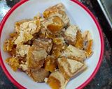 A picture of step 4 of Peanut jaggery chikki.