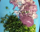 A picture of step 2 of Tayir Vada (South Indian style dahi vada).
