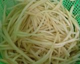 Foto langkah ke 1 dari resep Tumis pepaya muda serut.