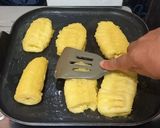 Foto langkah ke 4 dari resep *PISANG BAKAR PENYET COKLAT KEJU* bisa untuk (MPASI 13 + bulan).