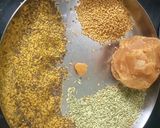 A picture of step 1 of Dry Mango pickle.