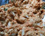 A picture of step 2 of Vegetables Pokode.
