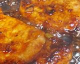Une image de l'étape 5 de Côte de porc marinée miel et vinaigre balsamique.