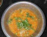 A picture of step 4 of Ghiya chana dal.