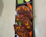 A picture of step 4 of Surmai fish fry.