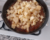 Foto del paso 6 de la receta: Pudding de manzana caramelizada con speculoos y croissants