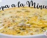 Foto del paso 4 de la receta: Sopa a la Minuta