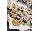 Fahéjas és kakaós mini csigák kelesztés nélkül recept fázis 4 fotója