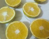 A picture of step 1 of Homemade orange juice.