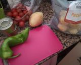 Foto del paso 1 de la receta: Ensalada fría de patata y pimiento verde