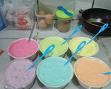 Foto langkah ke 3 dari resep Resep Rainbow Cake Ekonomis.