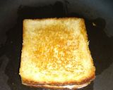 A picture of step 2 of Hidden cheese Sandwich.