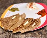A picture of step 3 of Aloo Paratha.