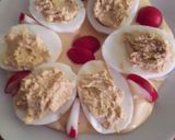 Töltött tojás recept fázis 3 fotója