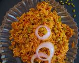 A picture of step 6 of Delicious Green Moong Pulao.