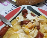 Foto del paso 2 de la receta: Huevos rotos con chistorra