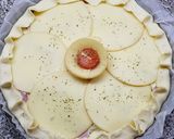 Foto del passaggio 3 della ricetta Torta salata con provola affumicata