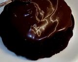 A picture of step 8 of Chocolate lava cake.