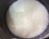 A picture of step 2 of Thandai masala milk.