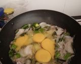 Kedvenc januàr elsejei ételem 🇮🇳Tojásos zöldborsó recept fázis 3 fotója