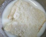 A picture of step 2 of Bread Dahi Vada.