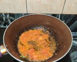 A picture of step 3 of Satvik mixed vegetable.