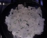 A picture of step 3 of Rava dosa.