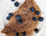 Foto del paso 3 de la receta: Panqueque de avena y cacao 🥞