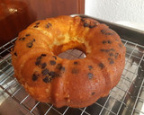 Foto del paso 6 de la receta: Bizcocho de naranja bañado en chocolate con almendras laminadas