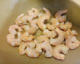 A picture of step 3 of Cavatelli with Chickpeas and Prawns.