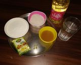 A picture of step 1 of Madatha Sweet Roll.