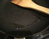 A picture of step 1 of Veggies and egg stir fry.