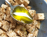 Foto del paso 2 de la receta: Tofu macerado y cocinado en freidora de aire 🌬️ con brócoli 🥦