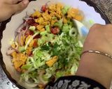 A picture of step 2 of Strawberry and Chicken Salad.