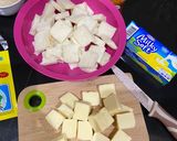 Foto langkah ke 1 dari resep Cheese Cake Roti Tawar.