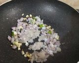 A picture of step 4 of Spinach with Cottage Cheese Curry.