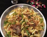 A picture of step 7 of Arabic Mandi Rice😃😃.