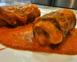 Foto del paso 10 de la receta: Rollitos de ternera en salsa de pimientos