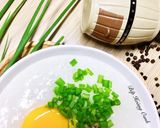 Hình bước làm 2 của món Cháo Trứng Gà
